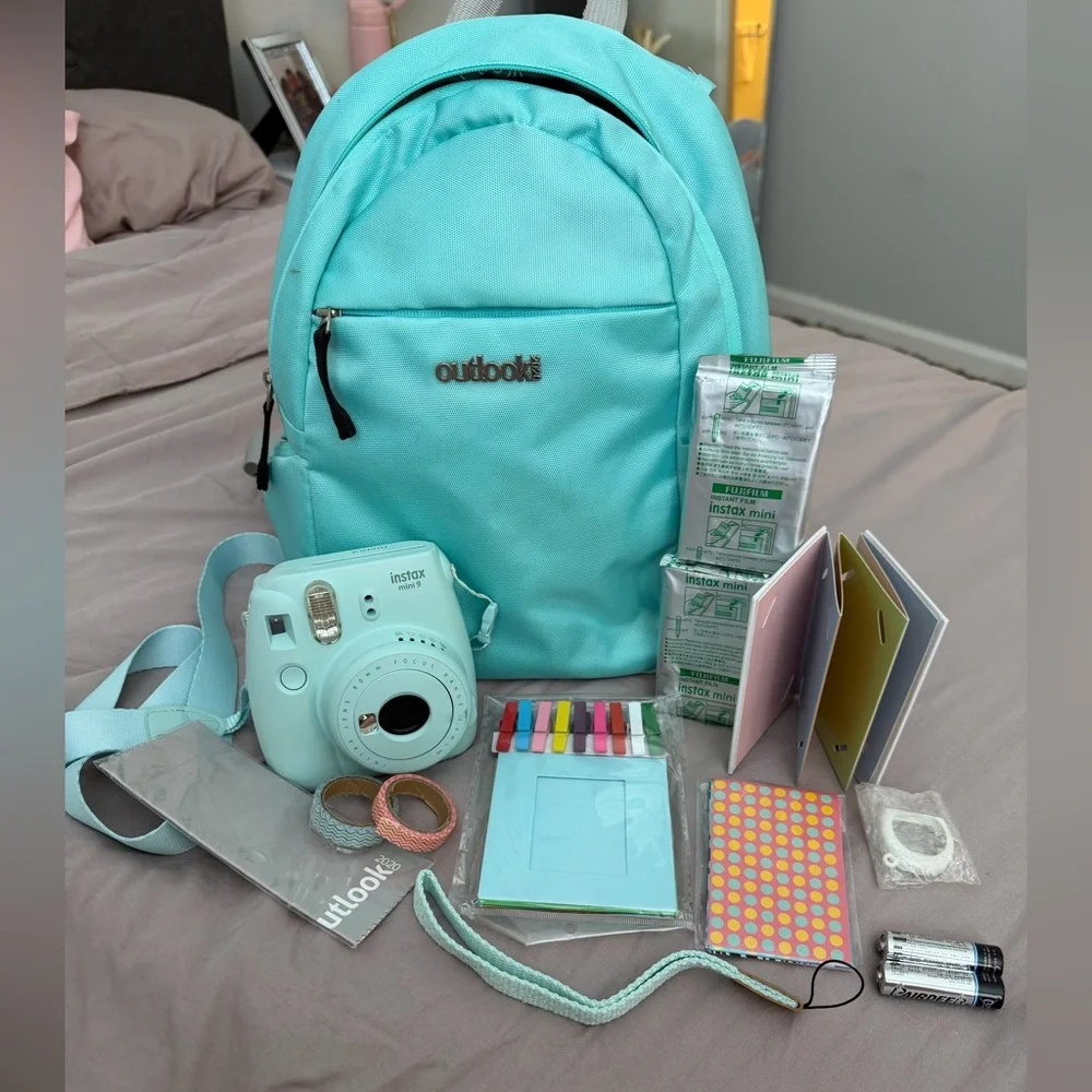 fujifilm instax mini 9 backpack EBTOOLS Camera Bag, Portable Camera Backpack, Instax Mini Film, Small Camera Bag, PVC Case with Shoulder Strap for Instax Mini and protect your instax mini 9 from dirt Fujifilm | Cameras, Photo &
